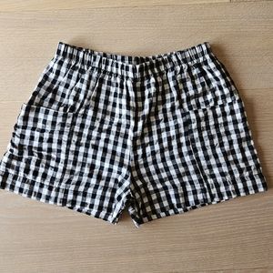 Jennifer Glasgow gingham Leda shorts